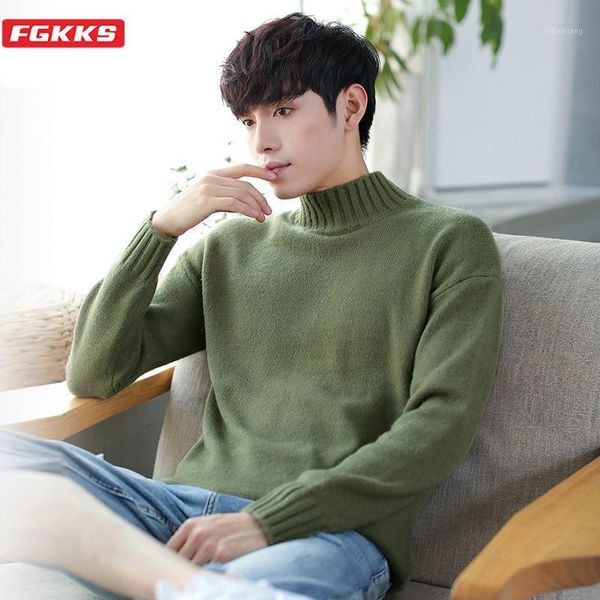 men's sweaters fgkks men turtleneck sweater trend brand men's slim fit wild pullover fashion solid color casual male1, White;black
men's sweaters fgkks men turtleneck sweater trend brand men's slim fit wild pullover fashion solid color casual male1, White;black