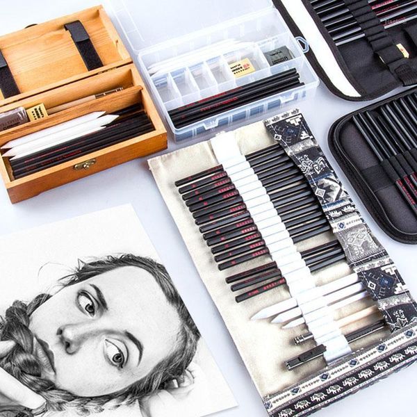 sketch pencil set professional sketching drawing kit wood pencil bags for painter school students sketching art supplies1
sketch pencil set professional sketching drawing kit wood pencil bags for painter school students sketching art supplies1