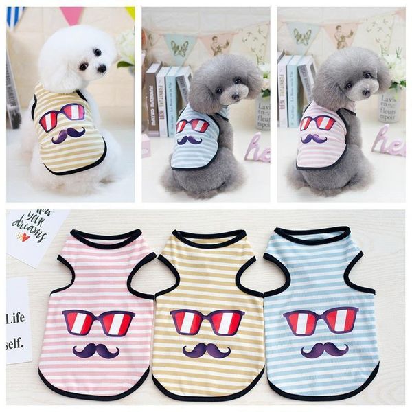 spring summer glasses mustache pets outfits cool clothes for small dogs dog vest clothes t-shirt soft puppy dogs fashion1
spring summer glasses mustache pets outfits cool clothes for small dogs dog vest clothes t-shirt soft puppy dogs fashion1
