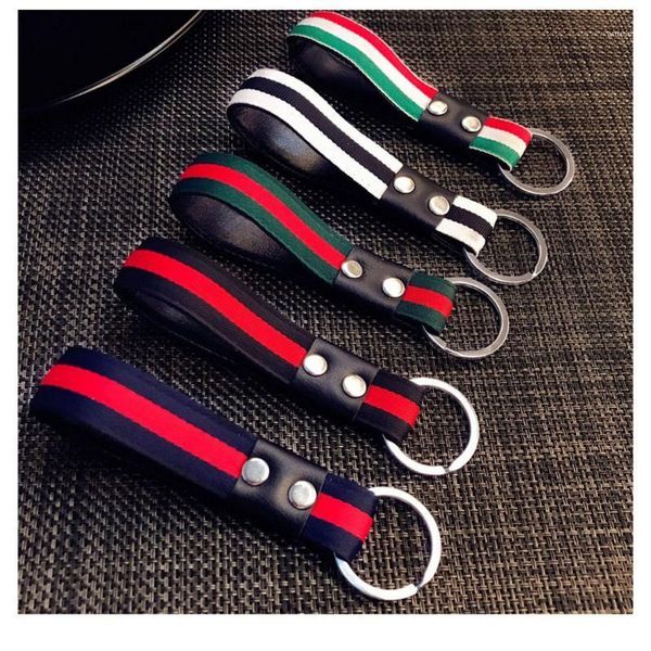 waist hanging key chain pendant leather rope keychain creative hand-woven striped personality car key ring1, Silver
waist hanging key chain pendant leather rope keychain creative hand-woven striped personality car key ring1, Silver