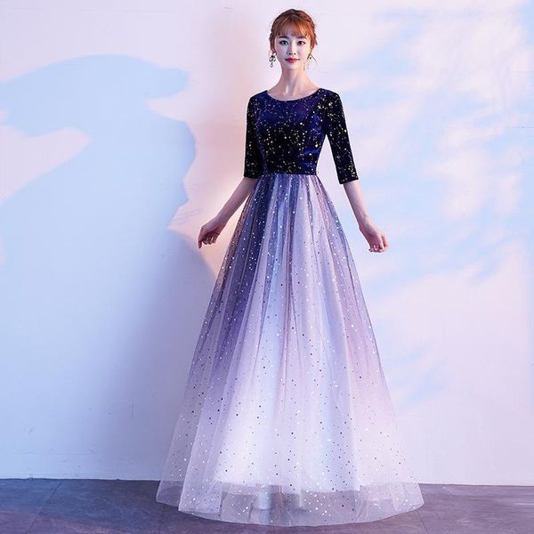 big red song chorus costumes new female dress 2020 older adults host evening dress skirt is long1, Black
big red song chorus costumes new female dress 2020 older adults host evening dress skirt is long1, Black