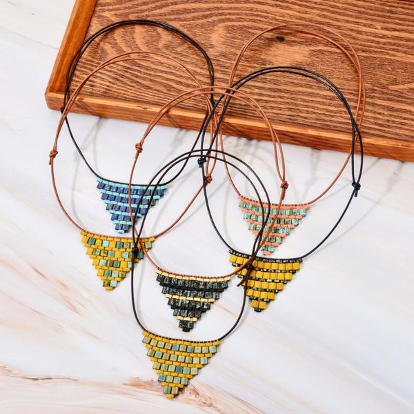 chokers endless story colorful japan tila beads choker leather necklace adjustable bohemian pendants boho crystal necklaces handwork, Golden;silver
chokers endless story colorful japan tila beads choker leather necklace adjustable bohemian pendants boho crystal necklaces handwork, Golden;silver