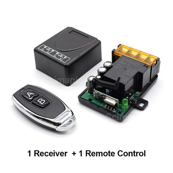 433mhz wireless remote control switch ac 110v 220v 1ch relay receiver module rf light gate garage remote control
433mhz wireless remote control switch ac 110v 220v 1ch relay receiver module rf light gate garage remote control