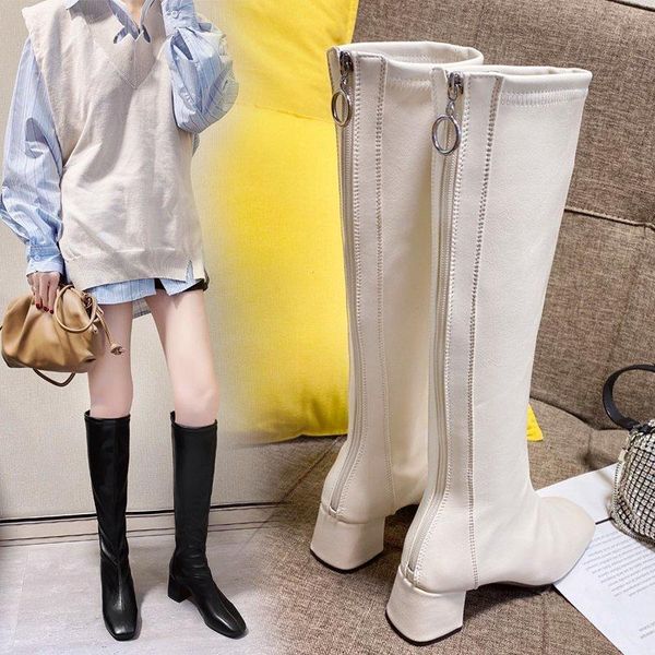 fashion square head knight boots women pumps square heel patent leather long bota back zipper motorcycle boots zapatillas mujer, Black
fashion square head knight boots women pumps square heel patent leather long bota back zipper motorcycle boots zapatillas mujer, Black