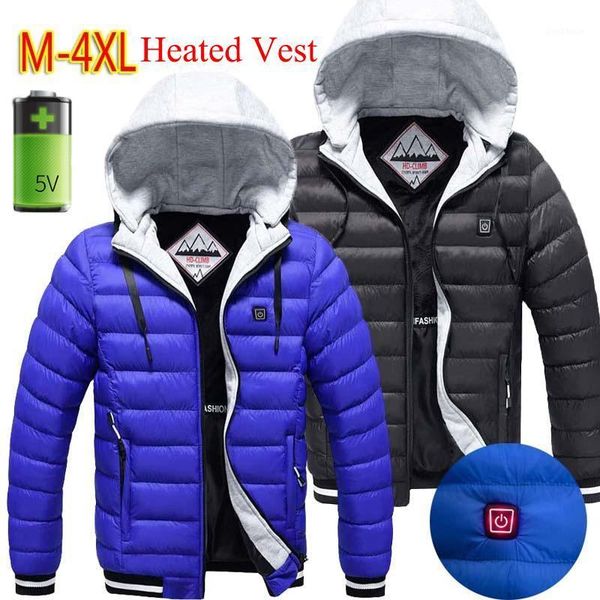 outdoor t-shirts sale usb 2021 heated jacket winter men's m-4xl fashion zipper 5v/2a snowsuit hooded1, Gray;blue
outdoor t-shirts sale usb 2021 heated jacket winter men's m-4xl fashion zipper 5v/2a snowsuit hooded1, Gray;blue