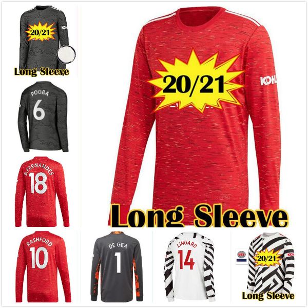 new 2020 2021 manchester long sleeves lingard soccer jerseys pogba united rashford de gea home away 3rd men kit 20 21 football shirt, Black;yellow
new 2020 2021 manchester long sleeves lingard soccer jerseys pogba united rashford de gea home away 3rd men kit 20 21 football shirt, Black;yellow