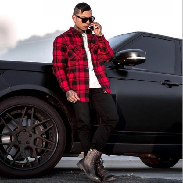 men flannel plaid shirt cotton 2020 spring autumn casual long sleeve shirt soft comfort slim fit styles brand man plus size, White;black
men flannel plaid shirt cotton 2020 spring autumn casual long sleeve shirt soft comfort slim fit styles brand man plus size, White;black