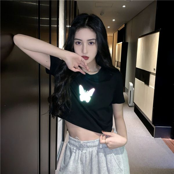 2020 summer butterflybutterfly butterflynew korean red butterfly print summer clothes design sense personalized reflective short sleeve, White
2020 summer butterflybutterfly butterflynew korean red butterfly print summer clothes design sense personalized reflective short sleeve, White