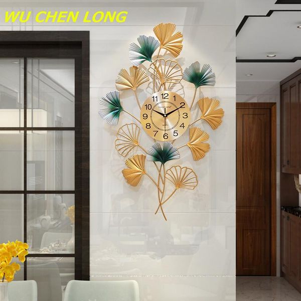 wu chen long european luxury art wall clock home living room bedroom mute clock creative ginkgo wall decor r5603
wu chen long european luxury art wall clock home living room bedroom mute clock creative ginkgo wall decor r5603