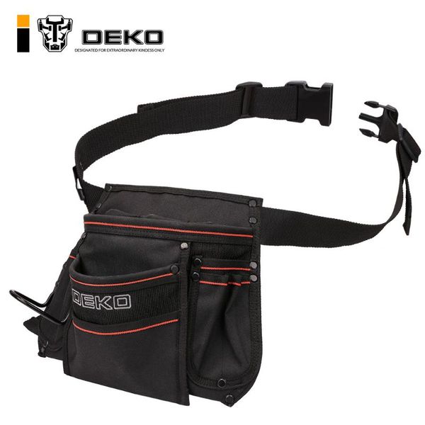 deko 12-pocket waist tool bag 600d oxford cloth waterproof bag large capacity w/ adjustable belt
deko 12-pocket waist tool bag 600d oxford cloth waterproof bag large capacity w/ adjustable belt