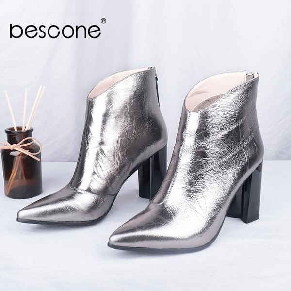 bescone women's shoes fashion concise leather handmade ladies ankle boots pointed toe hoof heels winter vogue boots women c781, Black
bescone women's shoes fashion concise leather handmade ladies ankle boots pointed toe hoof heels winter vogue boots women c781, Black
