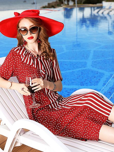 spring and 2020 summer new high-end printing wave point of shape women decorate v loose size great silk dress in the long section wx8t, Black;gray
spring and 2020 summer new high-end printing wave point of shape women decorate v loose size great silk dress in the long section wx8t, Black;gray