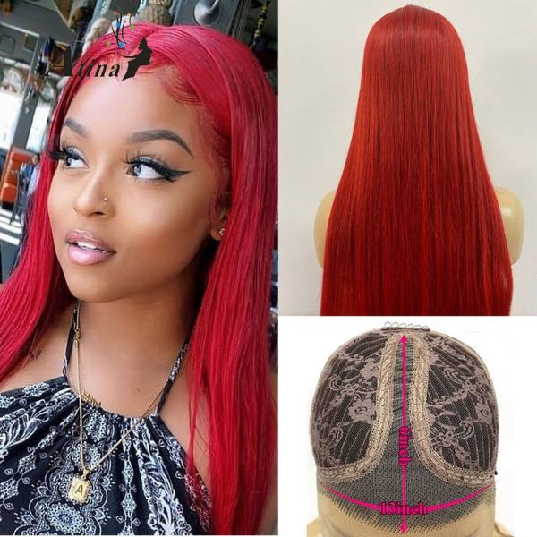 lace wigs colored red t part wig human hair transparent preplucked 99j straight hd frontal remy brazilian atina, Black;brown
lace wigs colored red t part wig human hair transparent preplucked 99j straight hd frontal remy brazilian atina, Black;brown