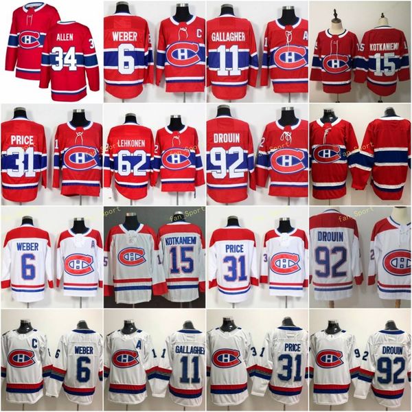 34 jake allen montreal canadiens hockey 31 carey price 6 shea weber 11 brendan gallagher 92 jonathan drouin 15 jesperi kotkaniemi lehkonen, Black;red
34 jake allen montreal canadiens hockey 31 carey price 6 shea weber 11 brendan gallagher 92 jonathan drouin 15 jesperi kotkaniemi lehkonen, Black;red