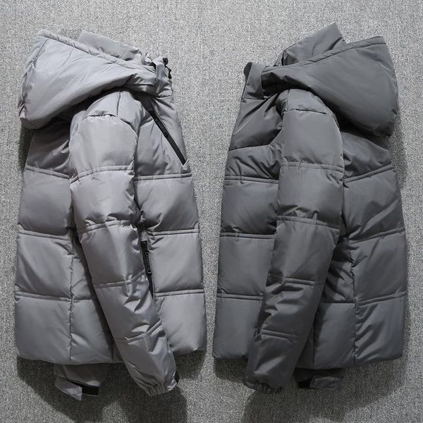 men's down & parkas winter coat jacket for men outdoor short style thick warm trend cool teenage student, Black
men's down & parkas winter coat jacket for men outdoor short style thick warm trend cool teenage student, Black