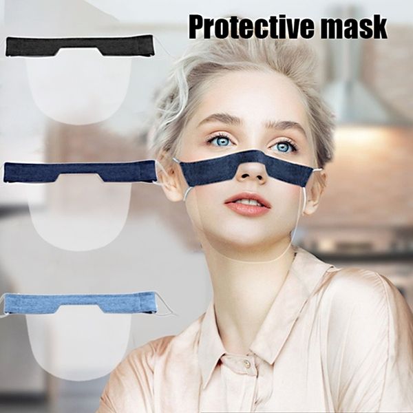 newstock 1pc shield anti-fog anti-splash in anti droplet face cover mask reusable washable transparent visual facemask
newstock 1pc shield anti-fog anti-splash in anti droplet face cover mask reusable washable transparent visual facemask