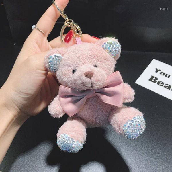 bag parts & accessories lovely plush bear sitting posture key chain flashing diamond doll car ring lady pendant ornament1, Black
bag parts & accessories lovely plush bear sitting posture key chain flashing diamond doll car ring lady pendant ornament1, Black