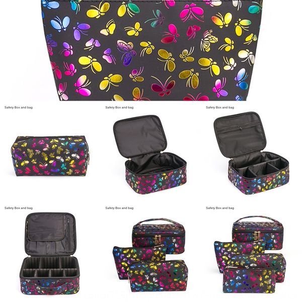 new colorful butterfly make-up lazy wash large capacity storage cosmetic cosmetic bag storage bag embroidered nail case 44emo
new colorful butterfly make-up lazy wash large capacity storage cosmetic cosmetic bag storage bag embroidered nail case 44emo