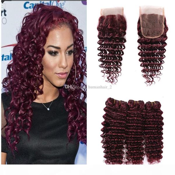 wholesale brazilian human hair weave bundles 99j burgundy lace closure with bundles 8a remy deep wave hair bundles with 4*4 lace closure, Black;brown
wholesale brazilian human hair weave bundles 99j burgundy lace closure with bundles 8a remy deep wave hair bundles with 4*4 lace closure, Black;brown