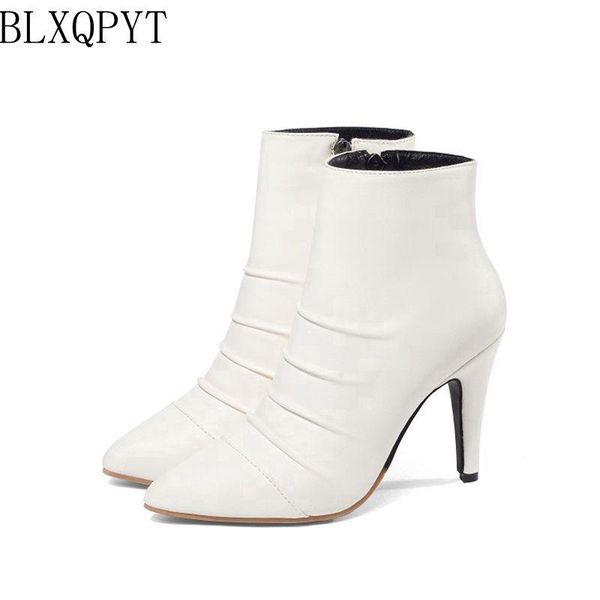 autumn winter warm boots big&small 28-52 size pointed toe women ankle zipper high heels wedding shoes woman y79, Black
autumn winter warm boots big&small 28-52 size pointed toe women ankle zipper high heels wedding shoes woman y79, Black