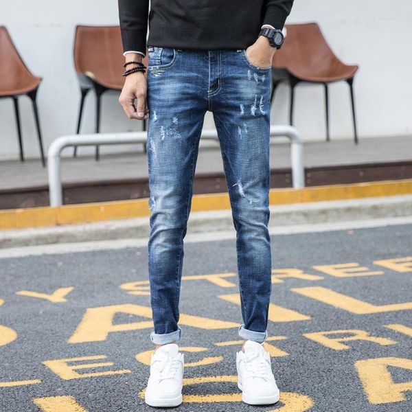 elastic men's jeans, new cat, boomer, small straight, long pants and a wholesale distributor1, Blue
elastic men's jeans, new cat, boomer, small straight, long pants and a wholesale distributor1, Blue