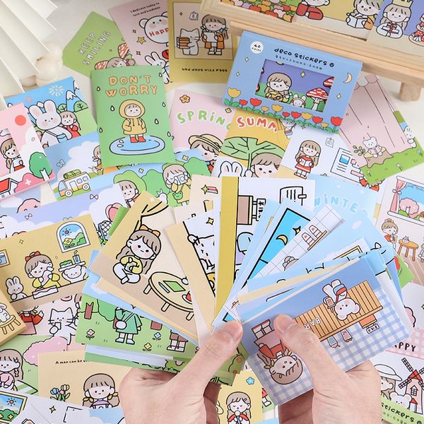 40pcs/lot kawaii cartoon stickers set custom gift sealing stick label scrapbooking decorative collage back to school stationery
40pcs/lot kawaii cartoon stickers set custom gift sealing stick label scrapbooking decorative collage back to school stationery