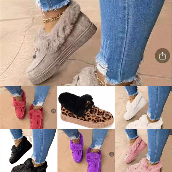 9bhfj flat student lazy casual fur shoes women's shoes mop plus velvet cotton yarn snow boots round head new leopard plus velvet cotton, Black
9bhfj flat student lazy casual fur shoes women's shoes mop plus velvet cotton yarn snow boots round head new leopard plus velvet cotton, Black