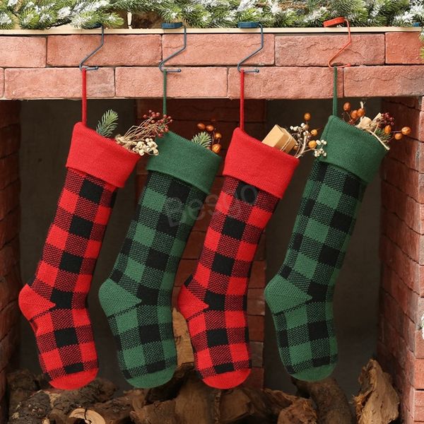 santa claus gift plaid stocking knit christmas stockings christmas decorations plaid socks children candy gift storage b
santa claus gift plaid stocking knit christmas stockings christmas decorations plaid socks children candy gift storage b