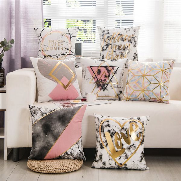 geometric bronzing cushion cover pillow decorative pillowcase cojines decorativos para sofa housse de coussin 40630
geometric bronzing cushion cover pillow decorative pillowcase cojines decorativos para sofa housse de coussin 40630