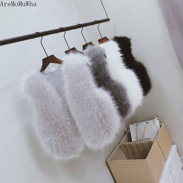 aremomuwha imitation fur grass vest female short paragraph sleeveless 2020 autumn and winter clothing new coat 1272, Black;white
aremomuwha imitation fur grass vest female short paragraph sleeveless 2020 autumn and winter clothing new coat 1272, Black;white