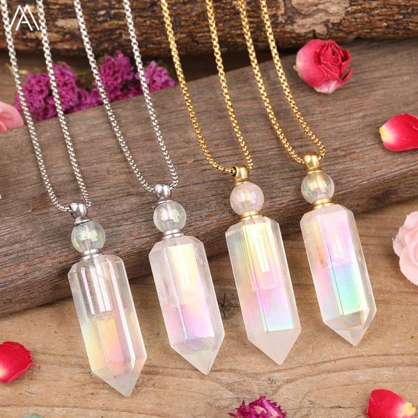 natural ab rainbow white quartz hexagonal perfument бутылка подвеска женщины кварцевые кристалл точка эфирное масло золотое ожерелье подвеск, Silver
natural ab rainbow white quartz hexagonal perfument бутылка подвеска женщины кварцевые кристалл точка эфирное масло золотое ожерелье подвеск, Silver