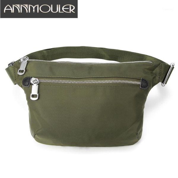 waist bags annmouler large women chest bag polyester pack black fanny double zipper phone pocket purse hand-
waist bags annmouler large women chest bag polyester pack black fanny double zipper phone pocket purse hand-