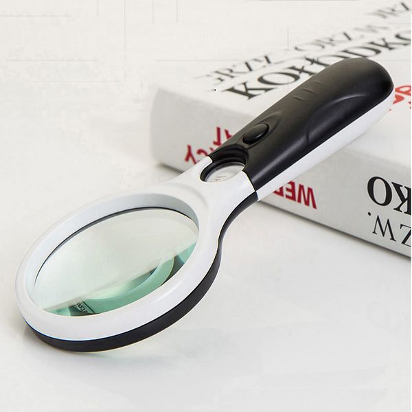 3 lights high magnifier 3/45 times handheld appreciation magnifying mirror antique jewelry identification magnifying glass vtky2057
3 lights high magnifier 3/45 times handheld appreciation magnifying mirror antique jewelry identification magnifying glass vtky2057