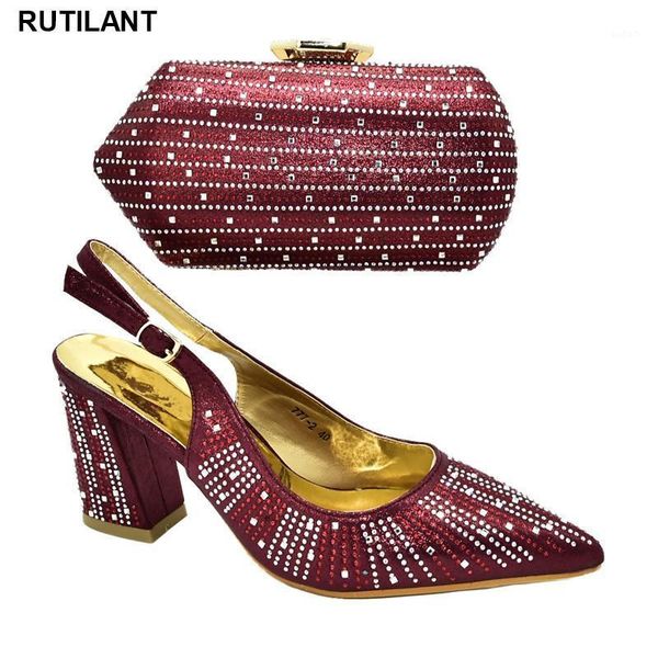 dress shoes fashion decorated with rhinestone african shoe and bag set to match for parties luxury sandals women matching set1, Black
dress shoes fashion decorated with rhinestone african shoe and bag set to match for parties luxury sandals women matching set1, Black