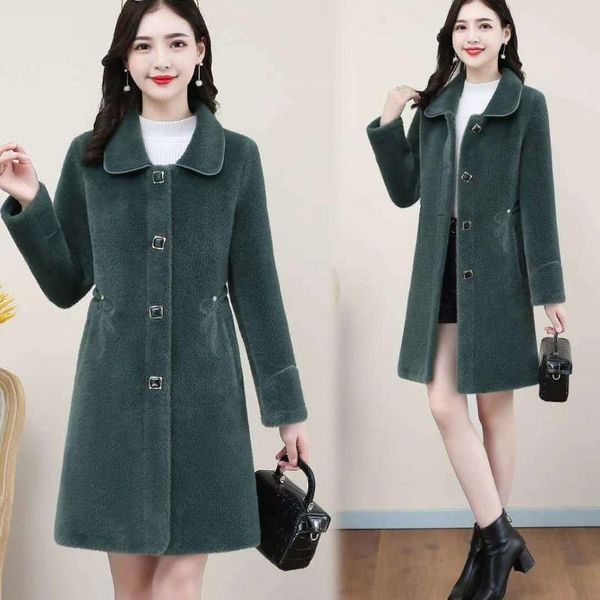 women 2021 autumn winter new fake fur outerwear female fashion plus size solid long faux fur coat warm overcoat s673, Black
women 2021 autumn winter new fake fur outerwear female fashion plus size solid long faux fur coat warm overcoat s673, Black