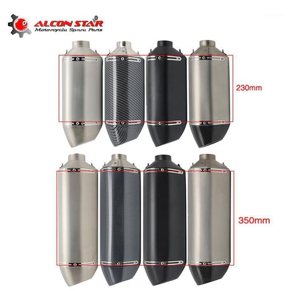 alconstar universal motorcycle ak exhaust 51mm 370/490mm motorbike exhaust muffler escape for for r1 er6n cbr250r1
alconstar universal motorcycle ak exhaust 51mm 370/490mm motorbike exhaust muffler escape for for r1 er6n cbr250r1