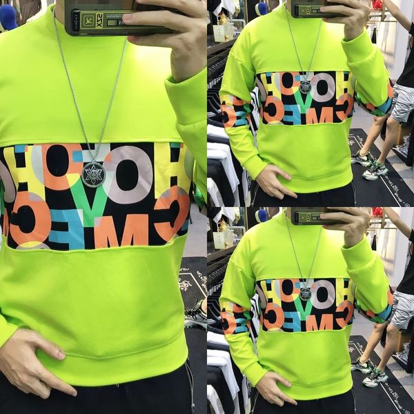 ijb4k 2020 autumn new fashion sweater sports suit western style printed letter casual sweatersweater loose men's ucahz, Black
ijb4k 2020 autumn new fashion sweater sports suit western style printed letter casual sweatersweater loose men's ucahz, Black
