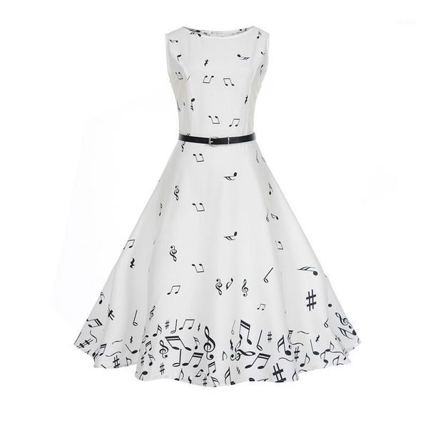 casual dresses women musical note print dress sleeveless white music digital printing slim waist big swing with belt1, Black;gray
casual dresses women musical note print dress sleeveless white music digital printing slim waist big swing with belt1, Black;gray