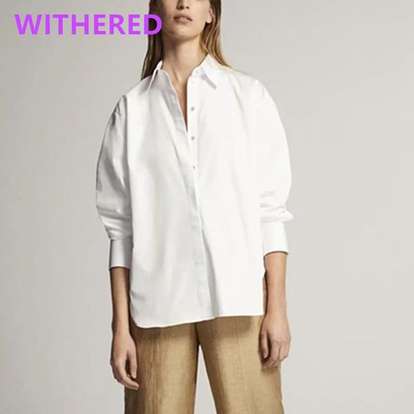 withered england office lady simple cotton blouse women blusas mujer de moda 2020 loose shirt womens and blouse plus size, White
withered england office lady simple cotton blouse women blusas mujer de moda 2020 loose shirt womens and blouse plus size, White