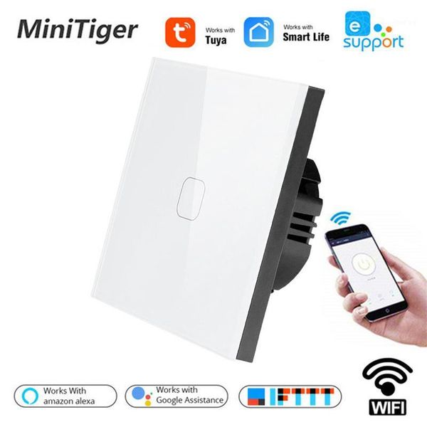 eu standard tuya/smart life/ewelink 1/2/3 gang 1 way wifi wall light touch switch for google home amazon alexa voice control1
eu standard tuya/smart life/ewelink 1/2/3 gang 1 way wifi wall light touch switch for google home amazon alexa voice control1