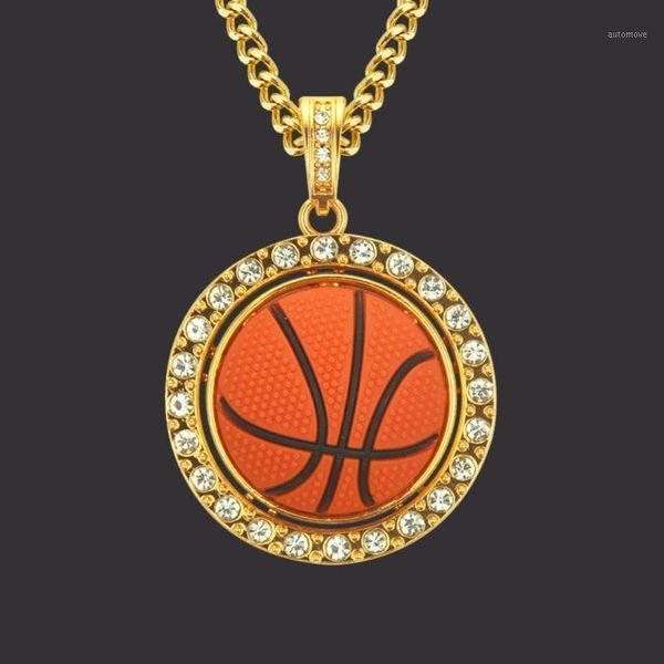 2020 hip hop crystal basketball rotate necklaces for men woman boy girl chain pendants for men's men jewelry1, Silver
2020 hip hop crystal basketball rotate necklaces for men woman boy girl chain pendants for men's men jewelry1, Silver