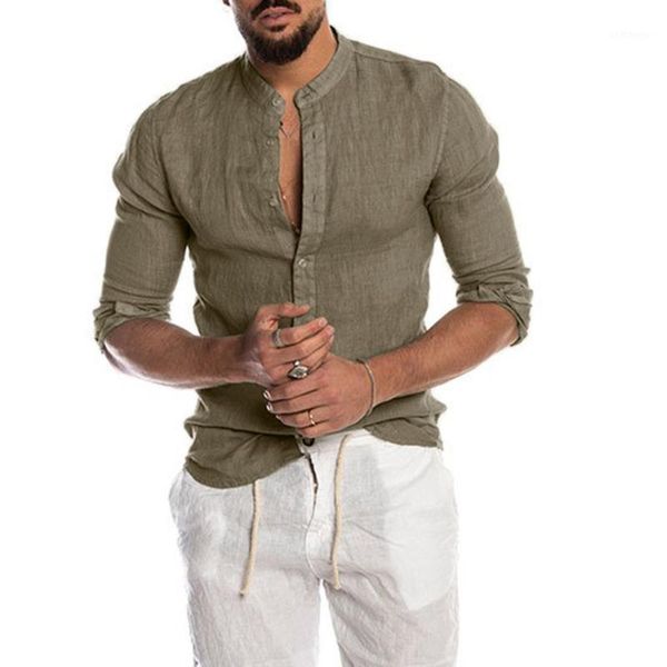 2020 new men's casual blouse cotton linen shirt loose short sleeve tee shirt spring summer casual handsome men shirts#y41, White;black
2020 new men's casual blouse cotton linen shirt loose short sleeve tee shirt spring summer casual handsome men shirts#y41, White;black