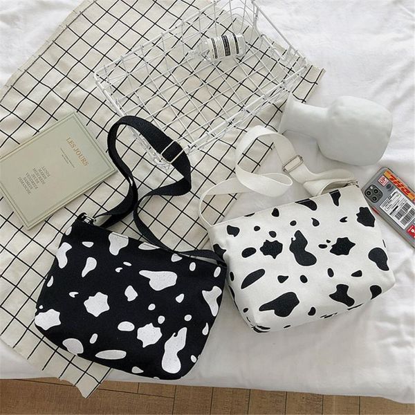 shoulder bags cow pattern canvas large-capacity female bag girl korean version wild japanese soft simple student tide
shoulder bags cow pattern canvas large-capacity female bag girl korean version wild japanese soft simple student tide