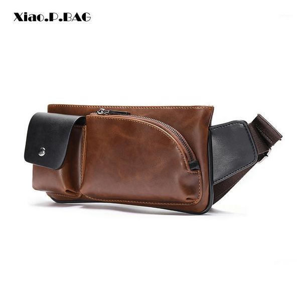 waist bags xiao.p crazy horse pu leather men chest bag travel crossbody vintage pocket single shoulder brown multifunction1
waist bags xiao.p crazy horse pu leather men chest bag travel crossbody vintage pocket single shoulder brown multifunction1