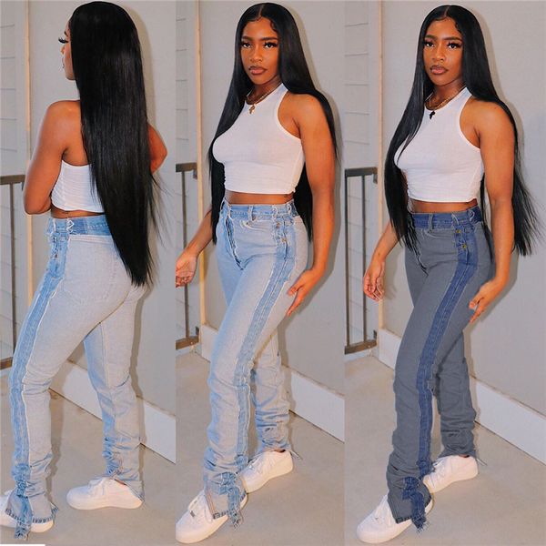 patchwork stacked jeans women pencil pants high waisted stretch skinny boyfriend denim trousers leggings wholesale dropshpping 201105, Blue
patchwork stacked jeans women pencil pants high waisted stretch skinny boyfriend denim trousers leggings wholesale dropshpping 201105, Blue