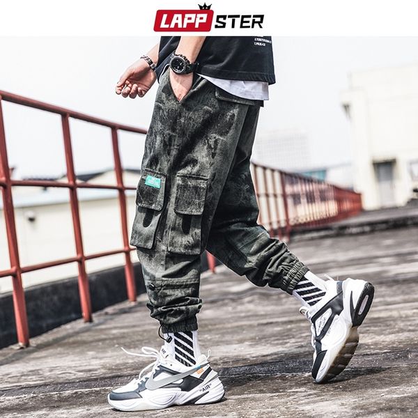 lappster men streetwear harem pants overalls mens bagyy cargo pants japanese hip hop fashions track pants khaki sweatpants 201109, Black
lappster men streetwear harem pants overalls mens bagyy cargo pants japanese hip hop fashions track pants khaki sweatpants 201109, Black