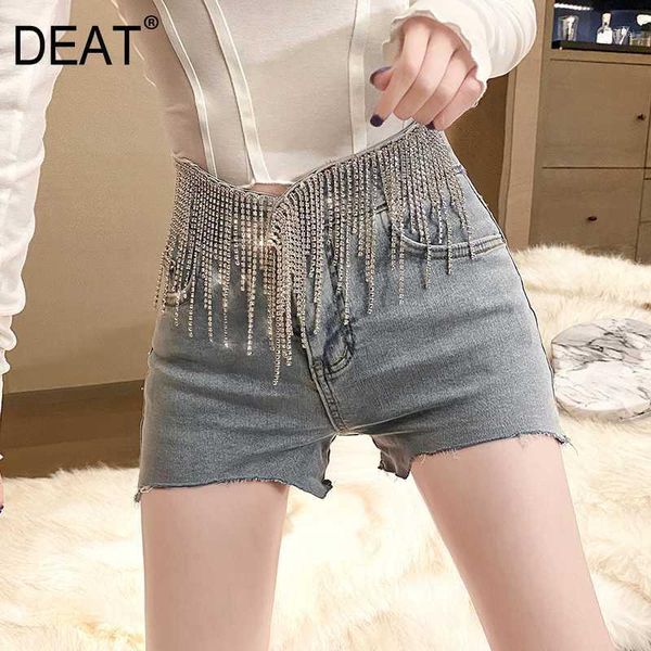 deat 2020 new summer fashion casual patchwork high waist button tassel diamond slim wide leg denim shorts women sb9631, Blue
deat 2020 new summer fashion casual patchwork high waist button tassel diamond slim wide leg denim shorts women sb9631, Blue