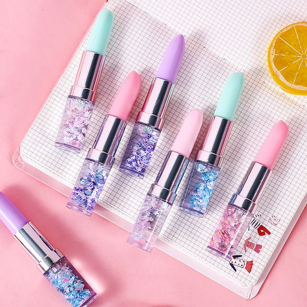creative gel lipstick shaped oil quicksand girl signature pen small fresh portable student ballpoint pens
creative gel lipstick shaped oil quicksand girl signature pen small fresh portable student ballpoint pens