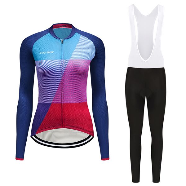 2021 women quick-dry cycling clothing long sleeve female road bike jersey set bib trousers mtb bicycle clothes dress suit outfit c0123, Gray
2021 women quick-dry cycling clothing long sleeve female road bike jersey set bib trousers mtb bicycle clothes dress suit outfit c0123, Gray