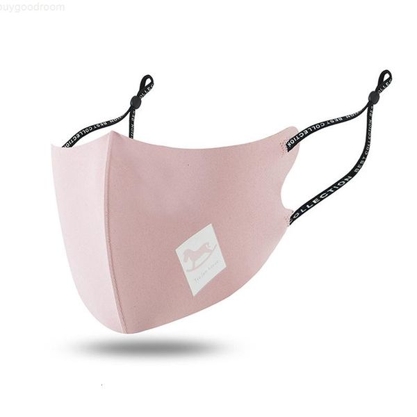 new designer face mask reusable mask ice silk comfortable adjustable ear buckle fashionable and durable cold fabric mask